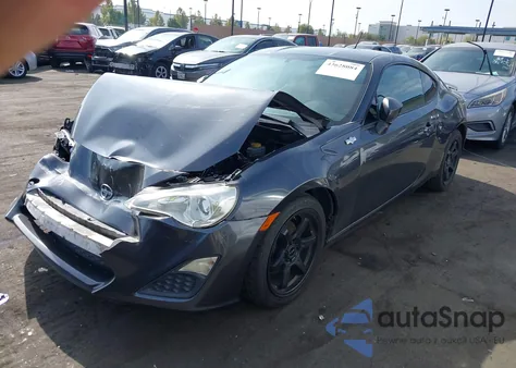 2013 Scion Fr-S из США, поврежденный, VIN JF1ZNAA19D2716157